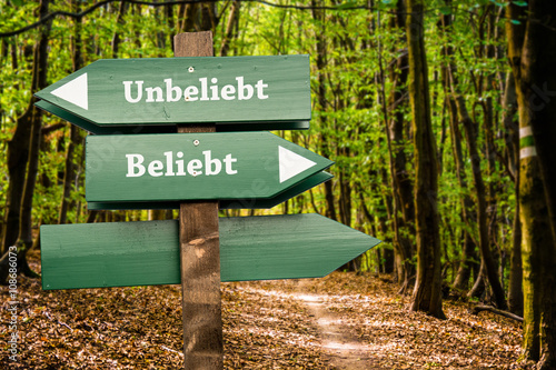 Schild 98 - Beliebt