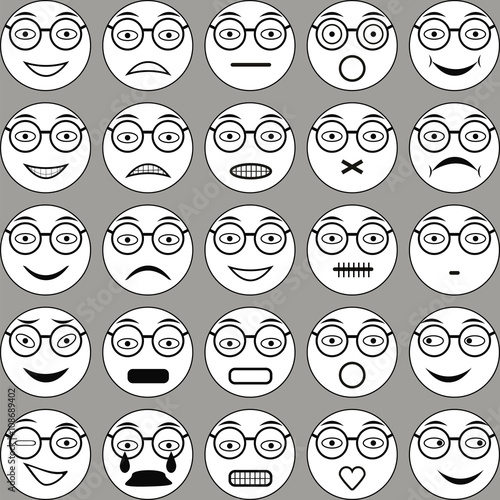 Glasses Smiley