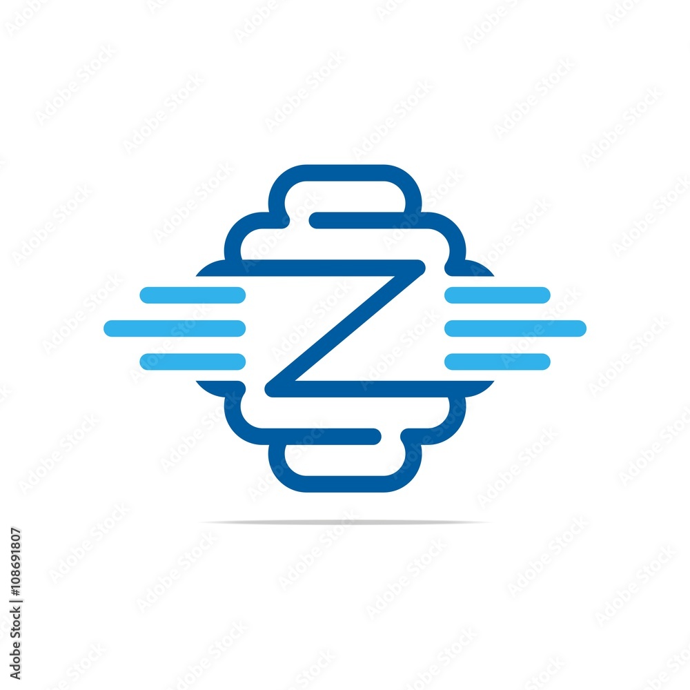 Alphabet letter Z creative font design shape icon style symbol abstract Alphabet letter Z creative font design shape icon style symbol abstract