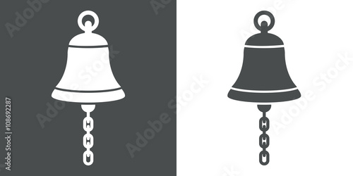 Icono plano campana de barco #1