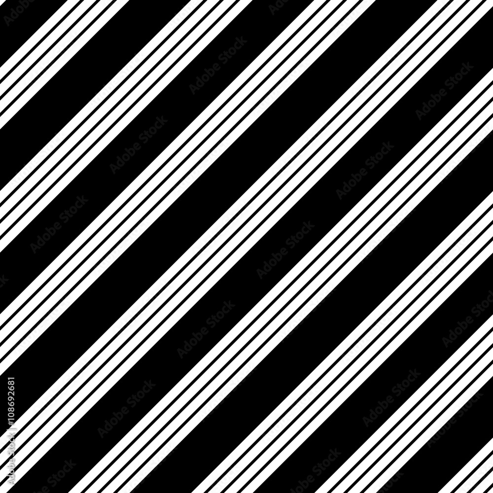 Fototapeta premium Seamless Diagonal Stripe Pattern