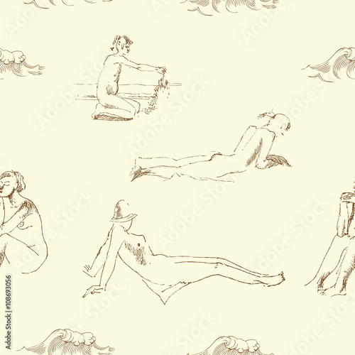 Seaml Women on beach-03