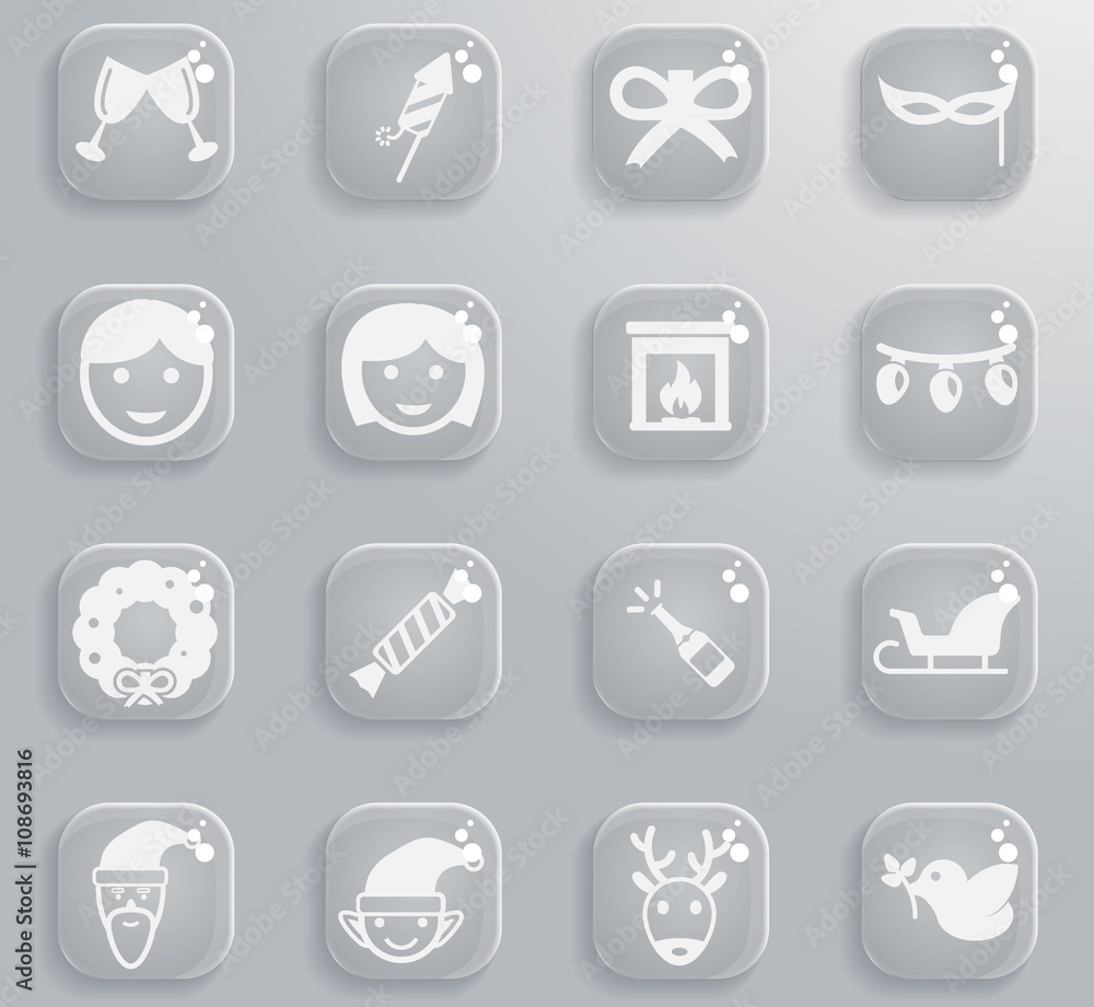 Christmas simply icons Christmas simply icons