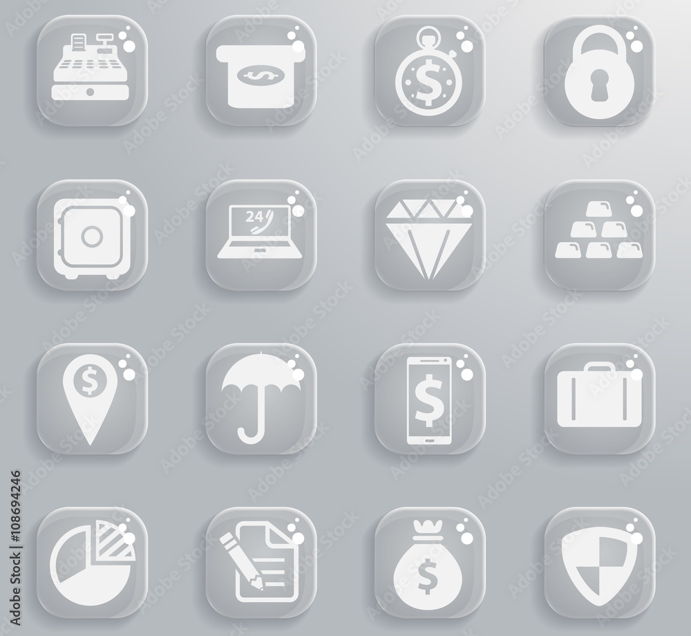 Finance simply icons Finance simply icons