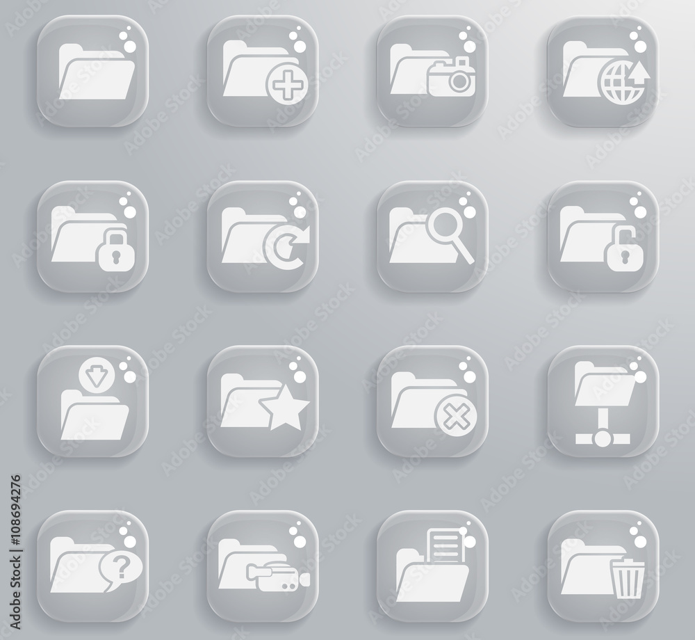 folder icon set