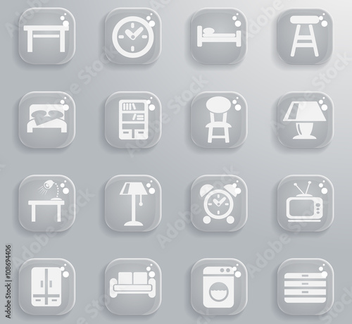 Furniture simply icons