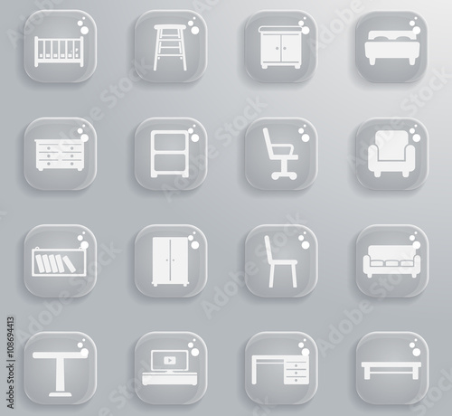 Furniture simply icons