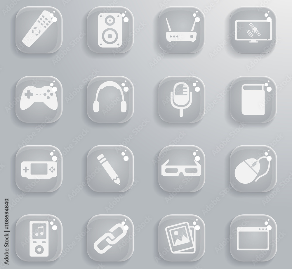 Media simply icons Media simply icons