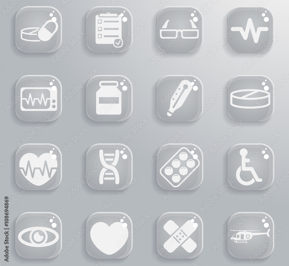Medical simply icons