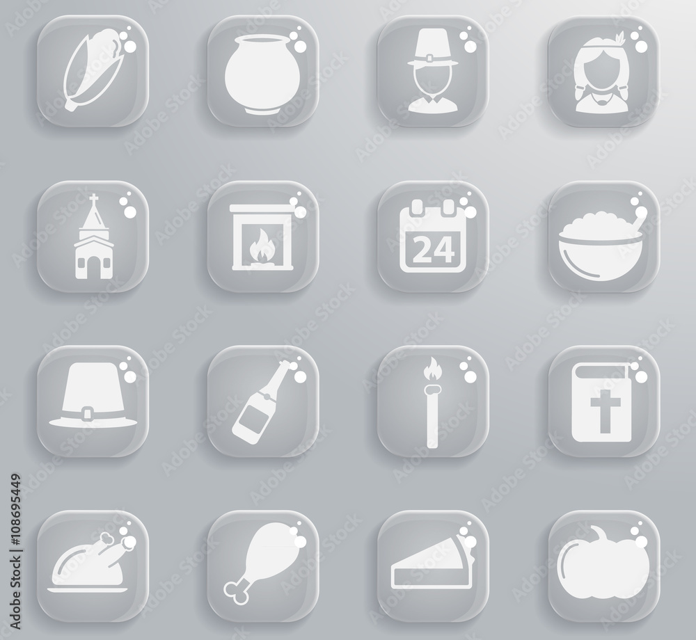 Thanksgiving simply icons Thanksgiving simply icons