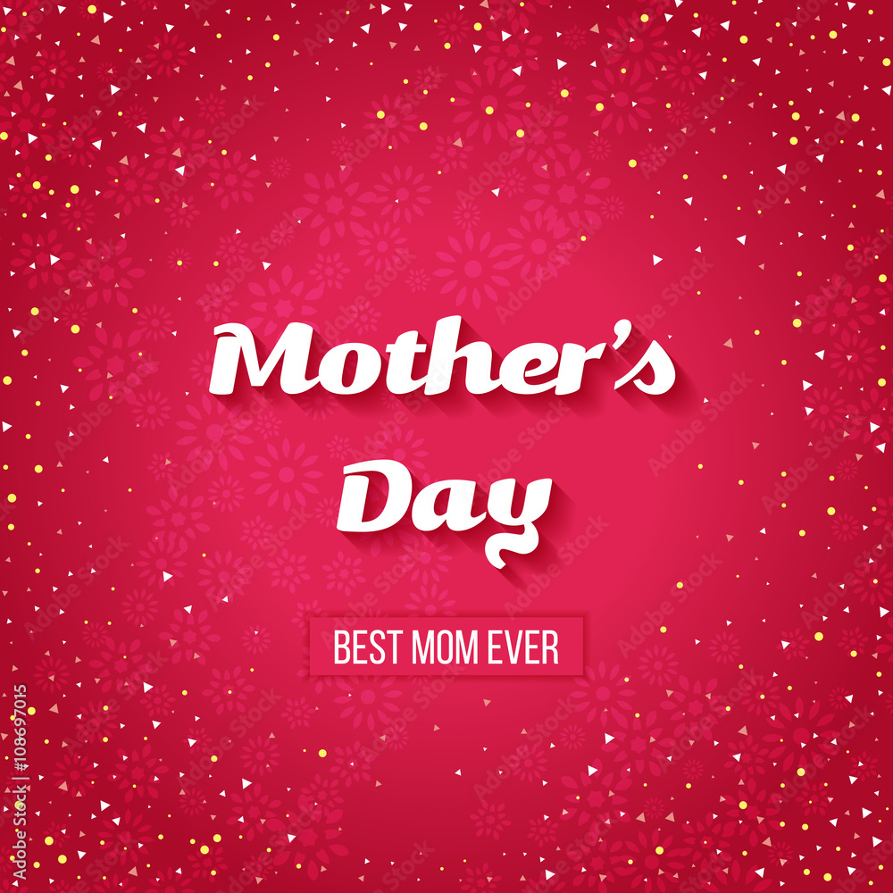 Happy Mother's Day Greeting Card. Happy Mother's Day Greeting Card.