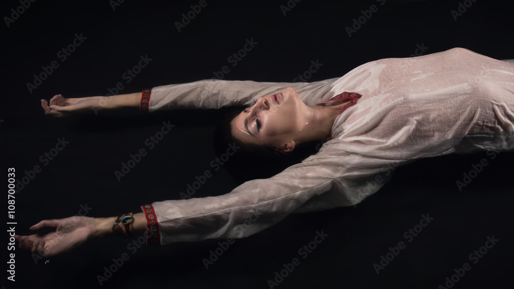 Young drown fantasy woman Young drown fantasy woman