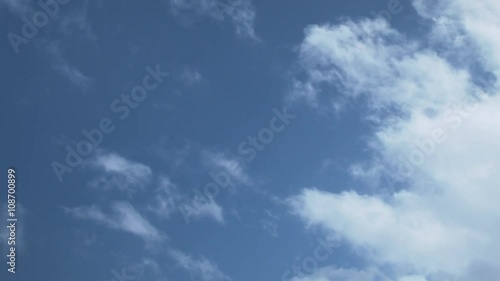 雲　タイムラプス　東京の空