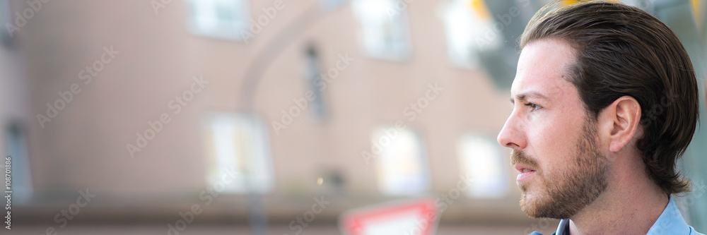 Obraz premium geschäftsmann mit bart