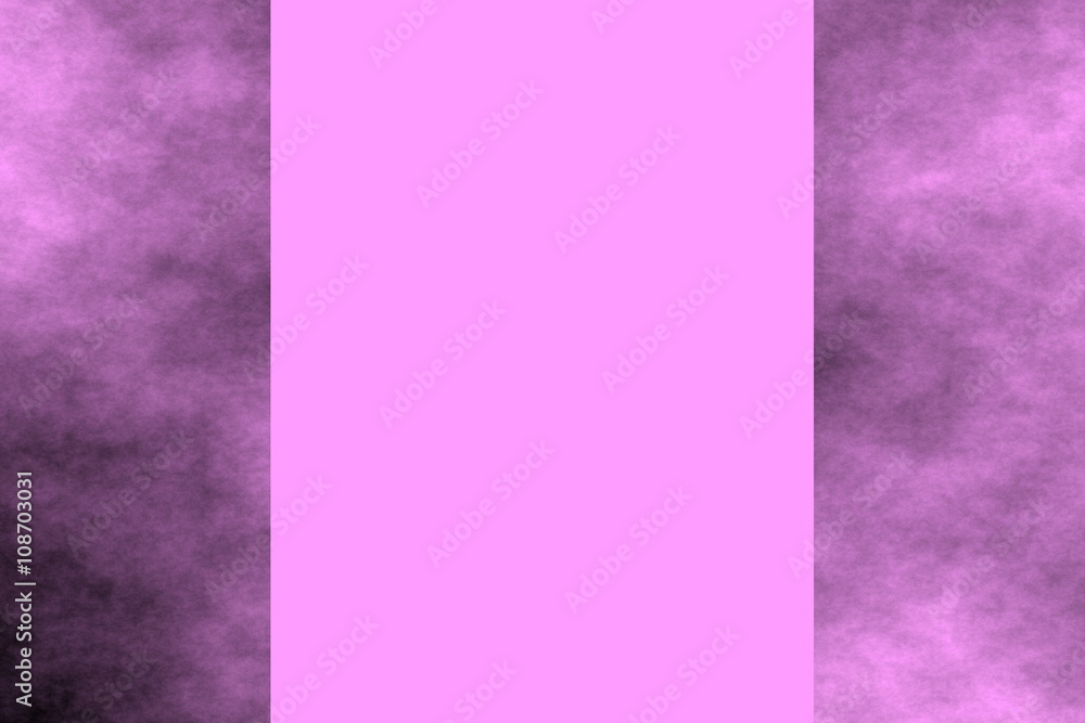 Fototapeta premium pink background with black smoky side frame