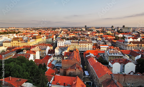 Zagreb cityspace