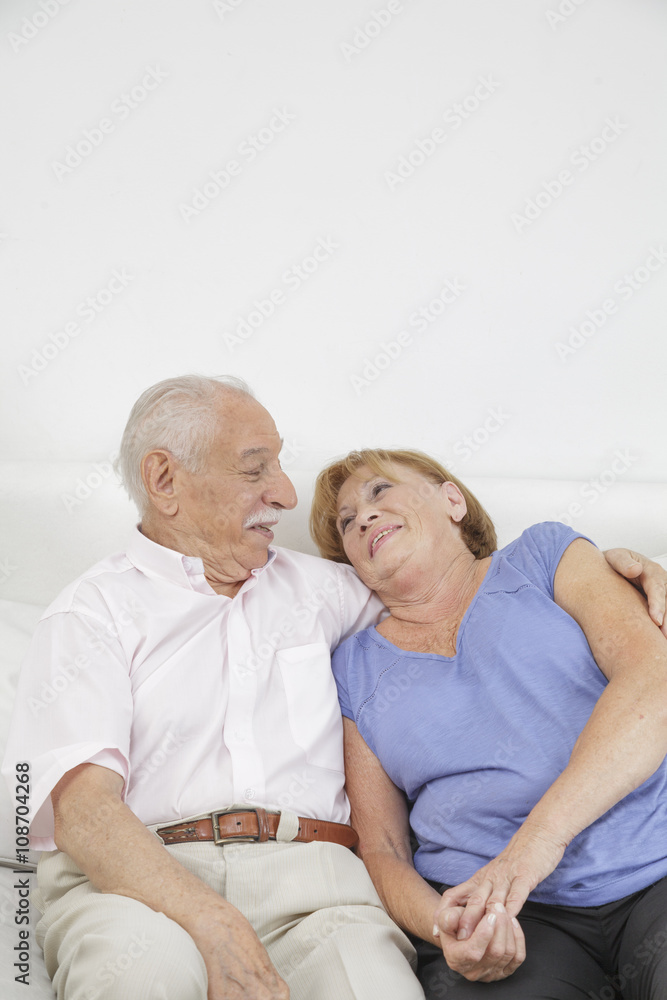portrait of a loving senior couple portrait of a loving senior couple