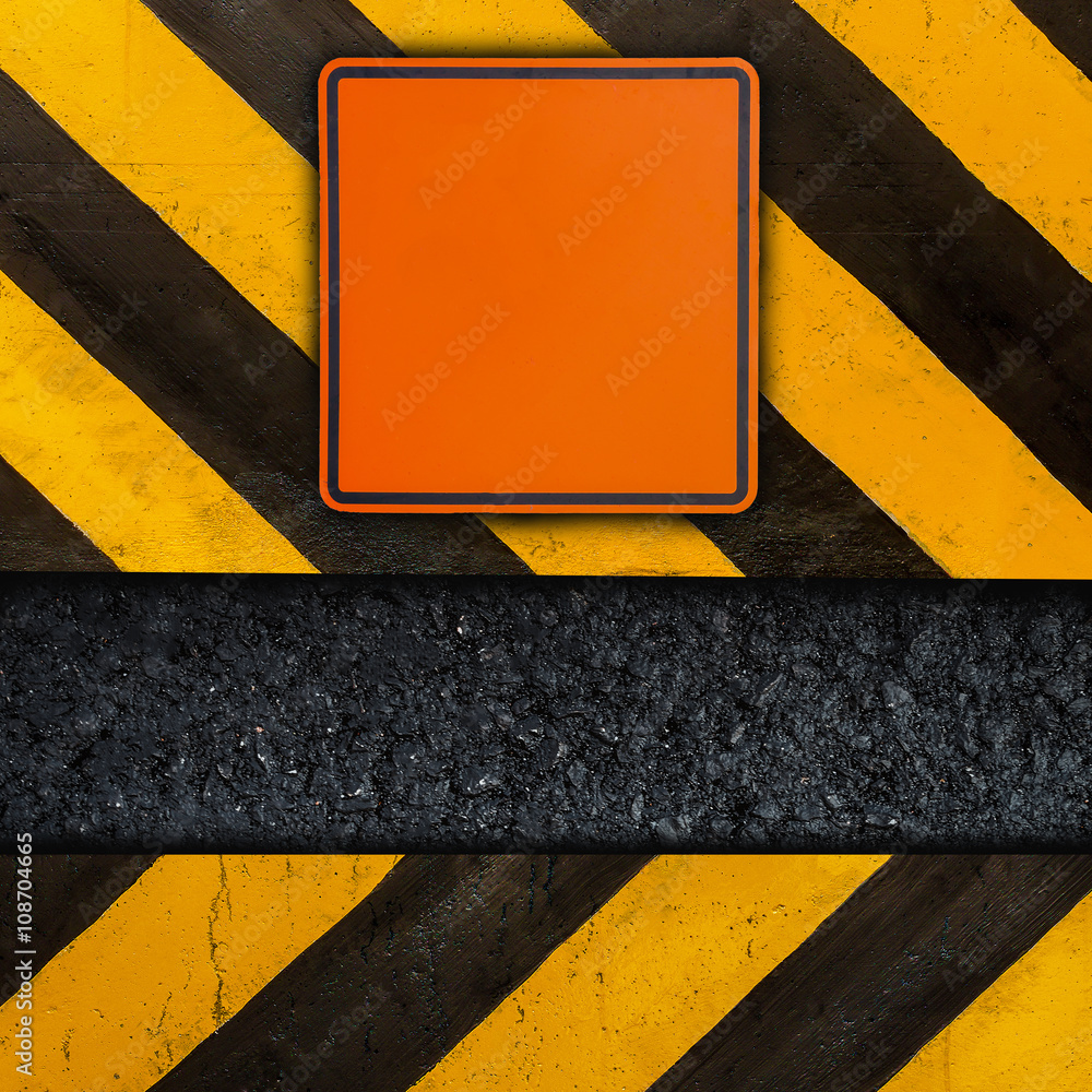 Fototapeta premium Close-up asphalt at the road under construction.