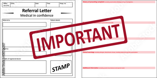 Referral Letter Important