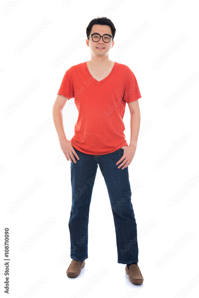 asian man in casual asian man in casual