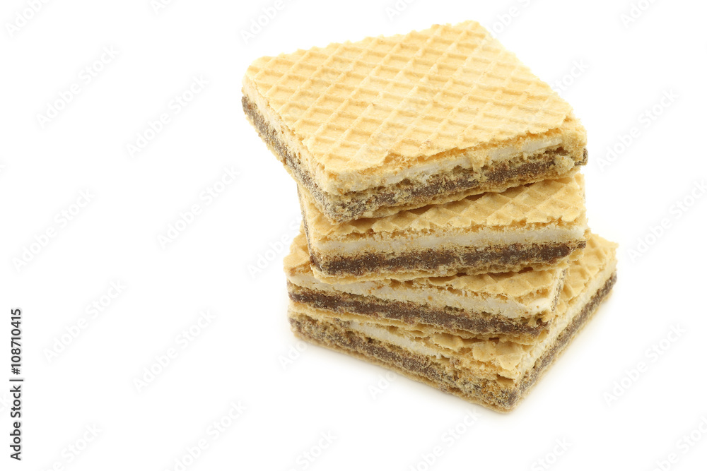 stacked cookies on a white background stacked cookies on a white background