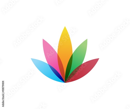 Free Download Lotus  flower logo - GFXLoad