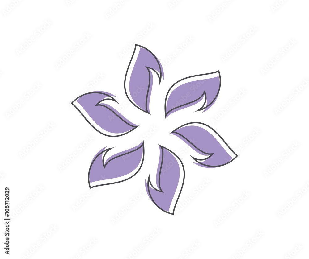 Flower logo Flower logo