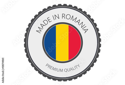 Made in Romania Seal, Romanian Flag (Vector Art) Free Download Made in Romania Seal, Romanian Flag (Vector Art) - GFXLoad