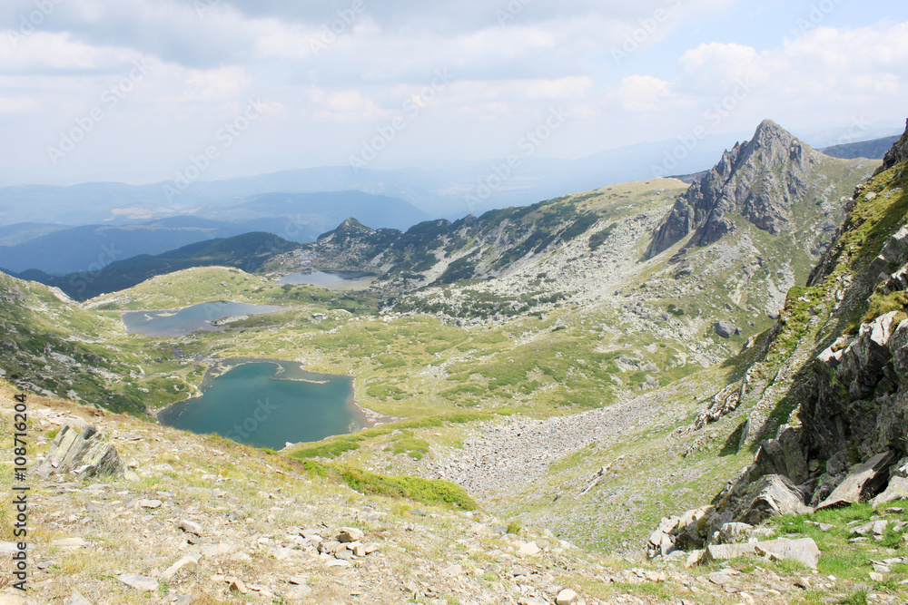 Obraz premium Mountain Lakes
