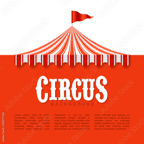 Circus poster background