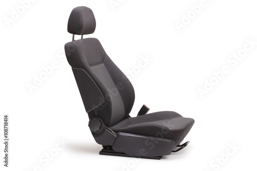 Brand new black car seat photo