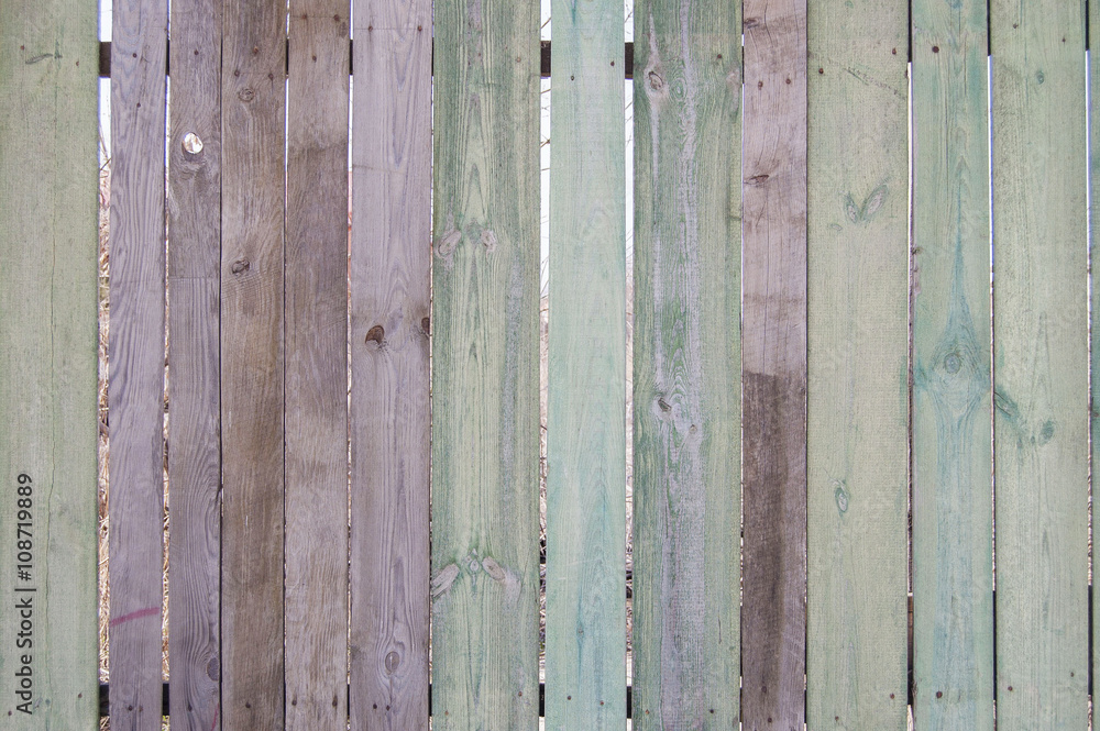 wooden planks, wooden background, green wooden planks, wooden background, green