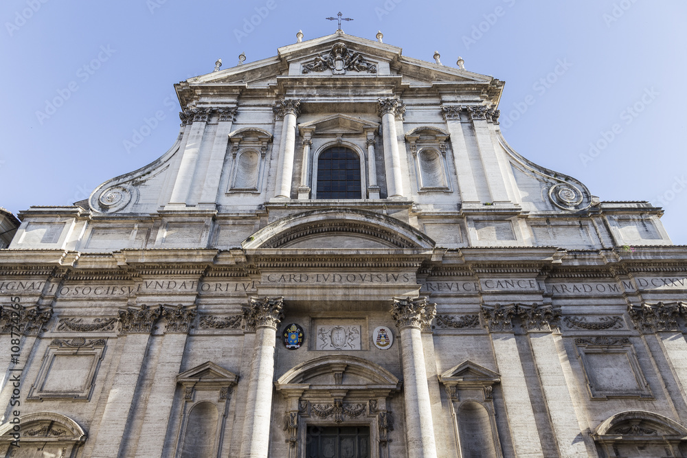 Church of St. Ignatius of Loyola in Rome, Italy
