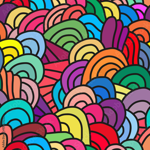 Abstract seamless patterns.
