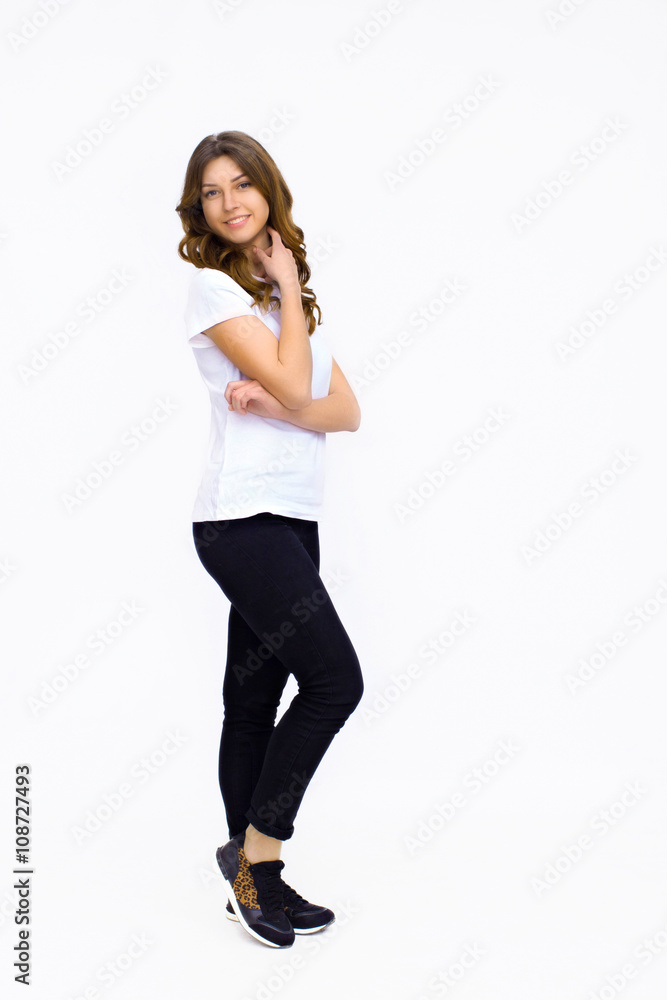 Portrait of beautiful woman Portrait of beautiful woman