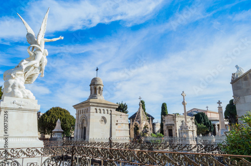 Canvas Print Poblenou cementery