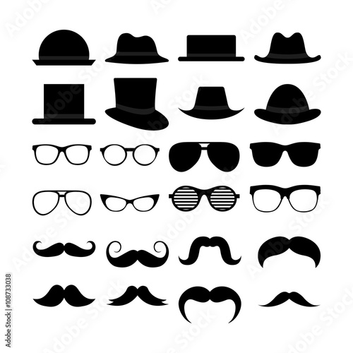 Hipster icons