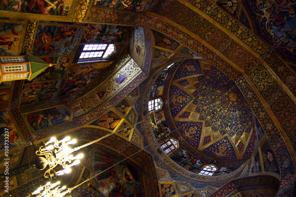 Obraz premium Vank Cathedral, Jolfa, Esfahan, Iran