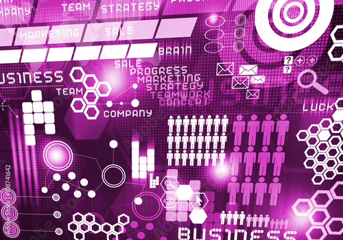 abstract business digital background