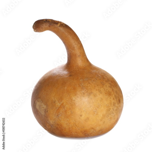 calabash isolated on white background