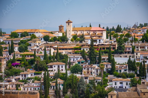 Albaicin landscape, Granada, Spain