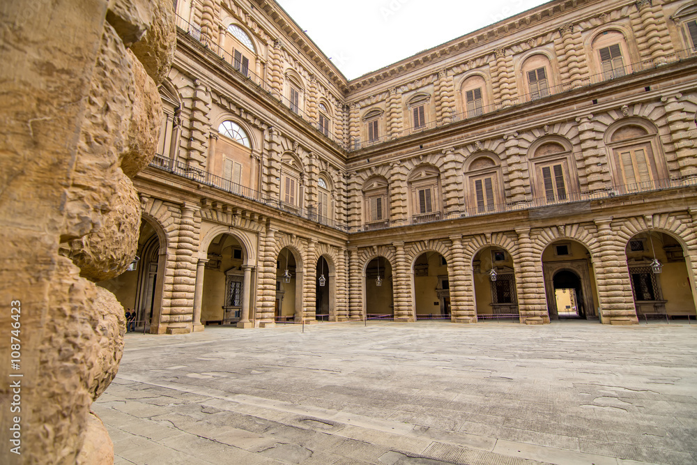 Pitti Palace in Florence, Italy