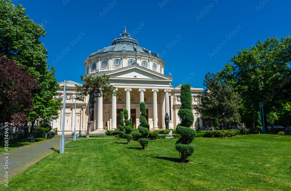 The Romanian Atheneum,Bucharest, Romania