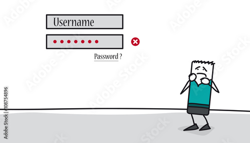 Forget one's password - access denied
