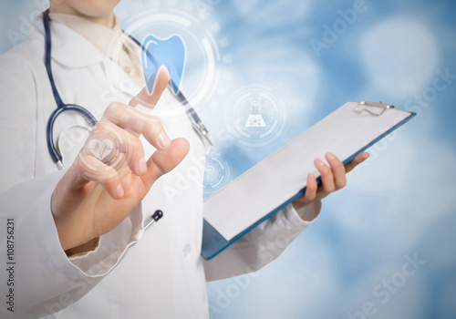 Tableau sur toile New technologies for life