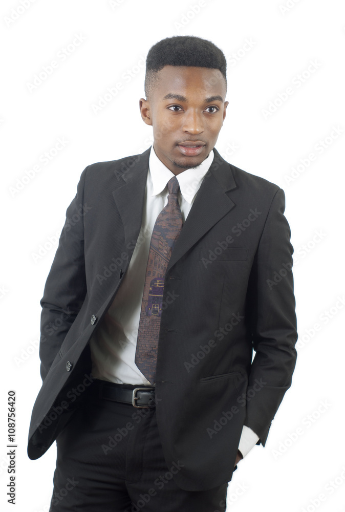 businessman on white background, suit and tie guy businessman on white background, suit and tie guy