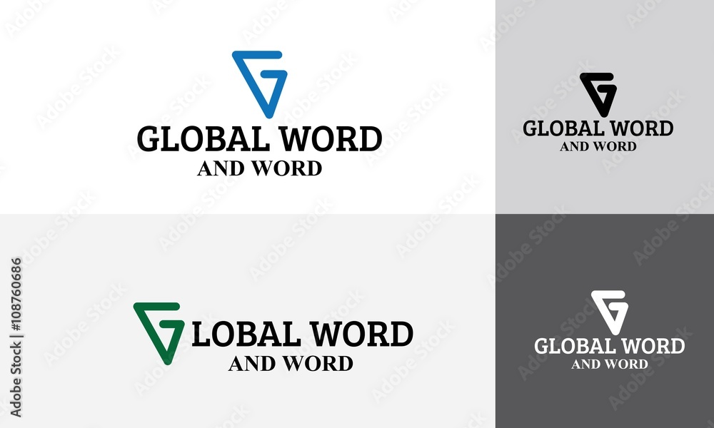 global vector logo and business concepts global vector logo and business concepts