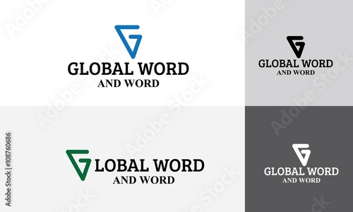 global vector logo and business concepts