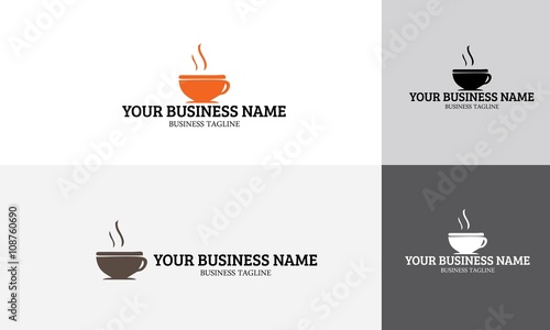 coffe vector logo and business logo
