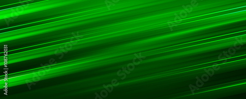 Diagonal green motion blur illustration background